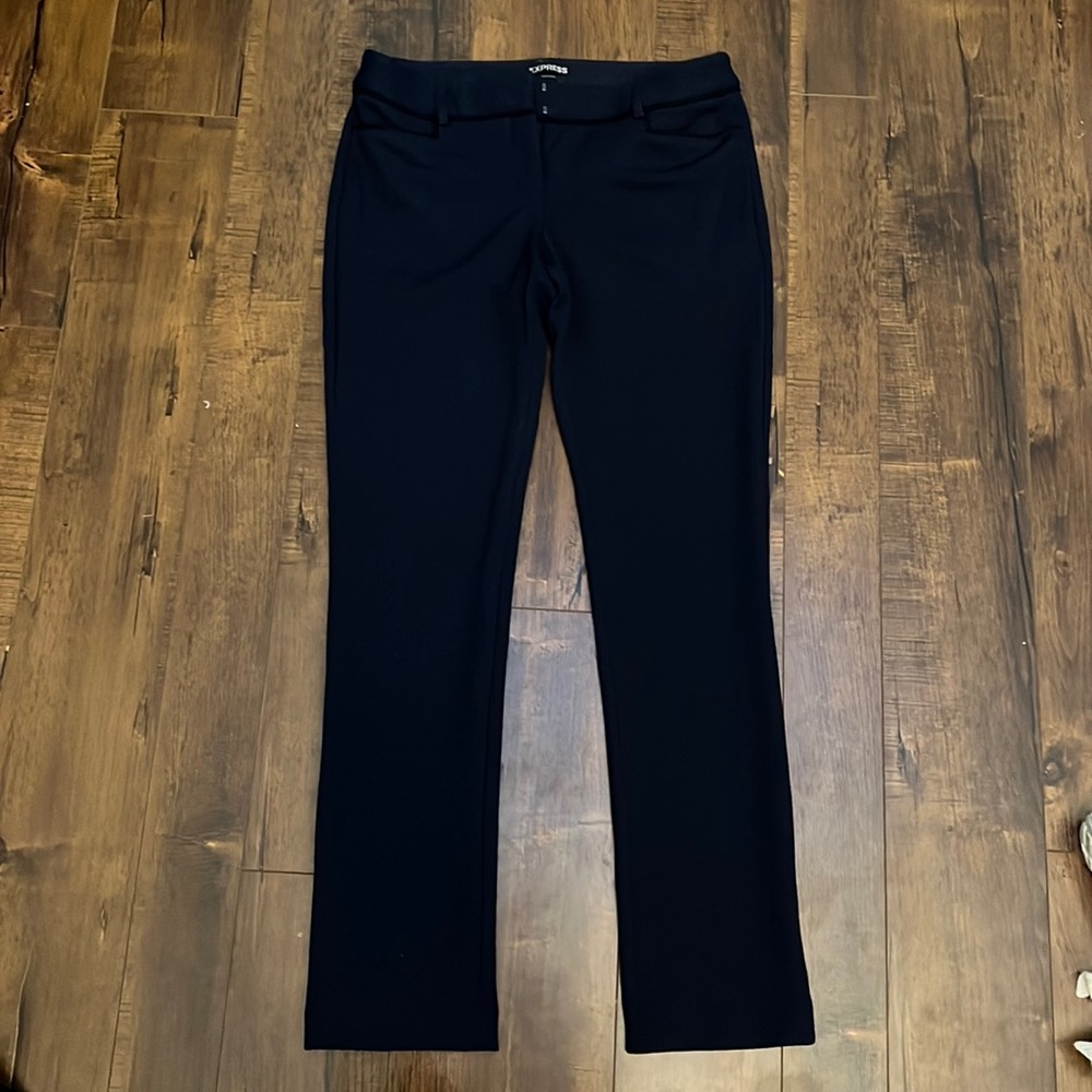 Dark blue express columnist work pants. Side 4R. Worn once